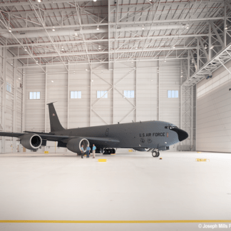 Heavy-Structures-Tinker-Airforce-Base-Hangar-Interior-with-Jet-324x324